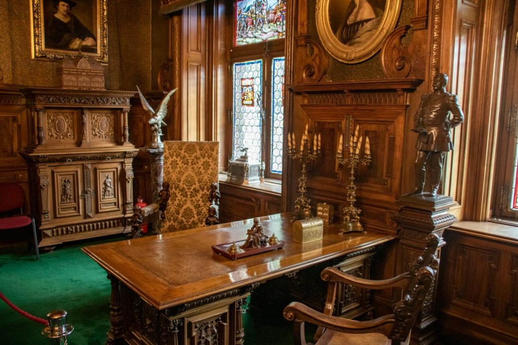 Inside Peleș Castle