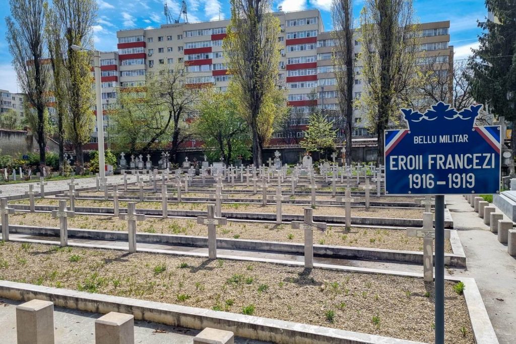Graves of French heroes from the First World War