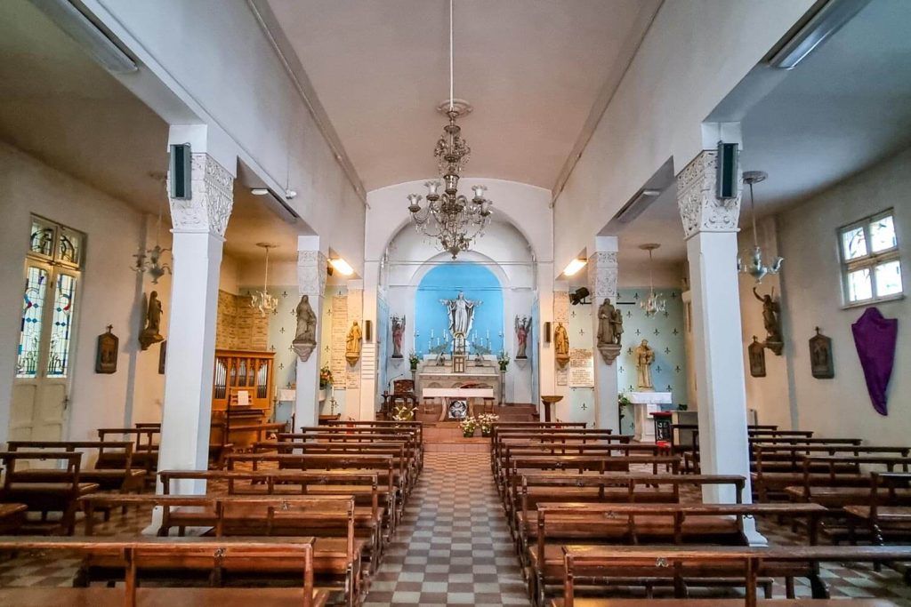 Interior of the French Church