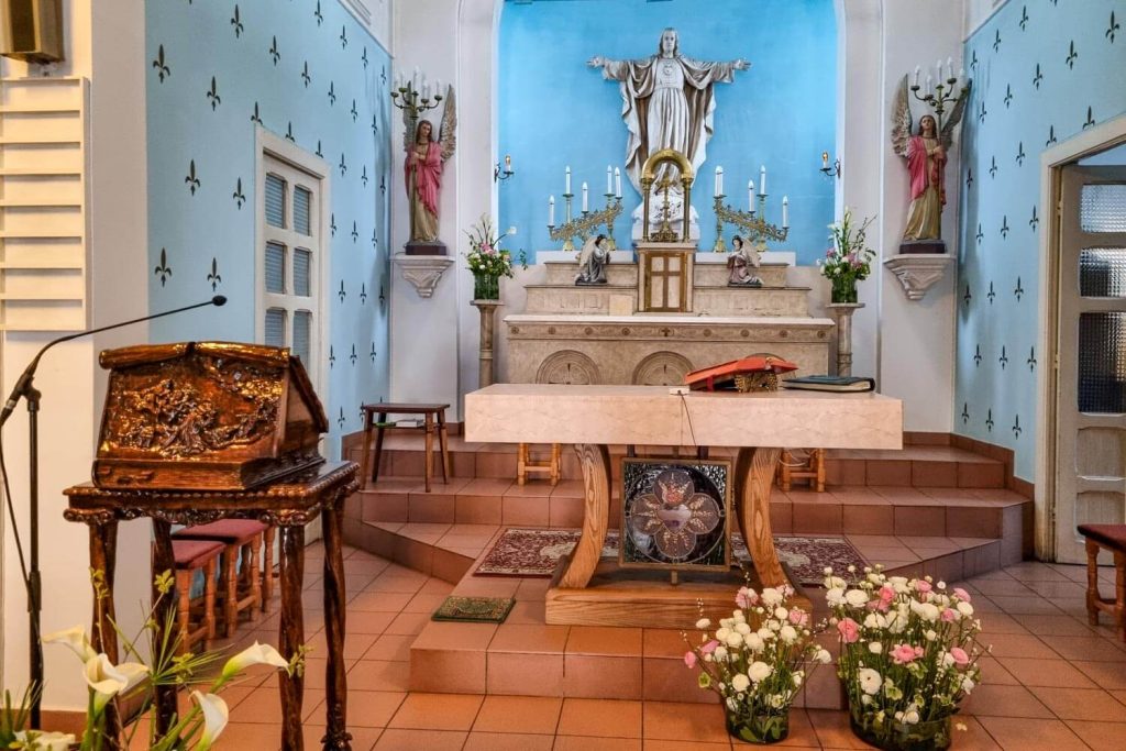 Interior of the French Church