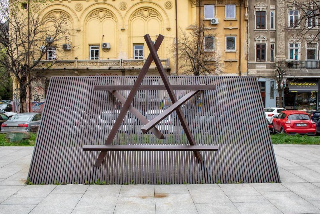 David Star at the Holocaust Memorial