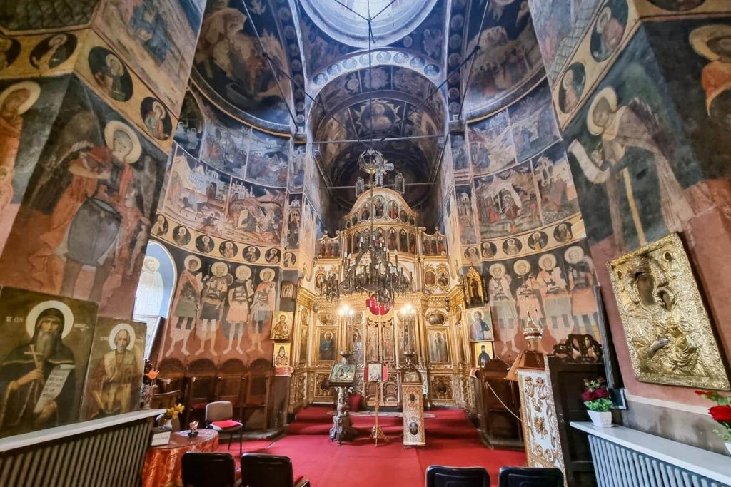 Interior of the Kretzulescu Church