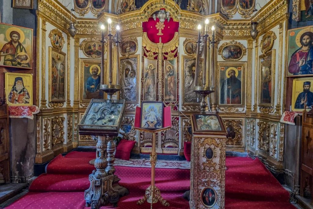 Interior of the Kretzulescu Church