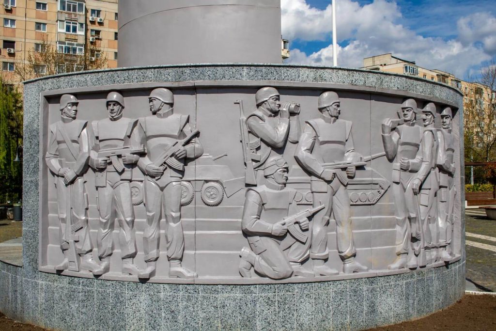 Monument to Romanian Military Heroes Fallen in Duty