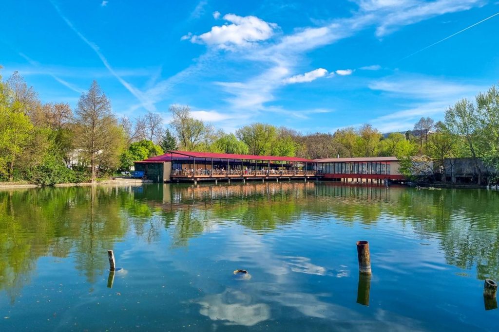 The Actor's Cafe at Tineretului Lake