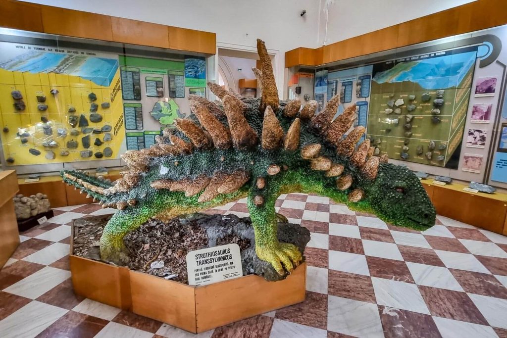 Dinosaurs and reptiles section