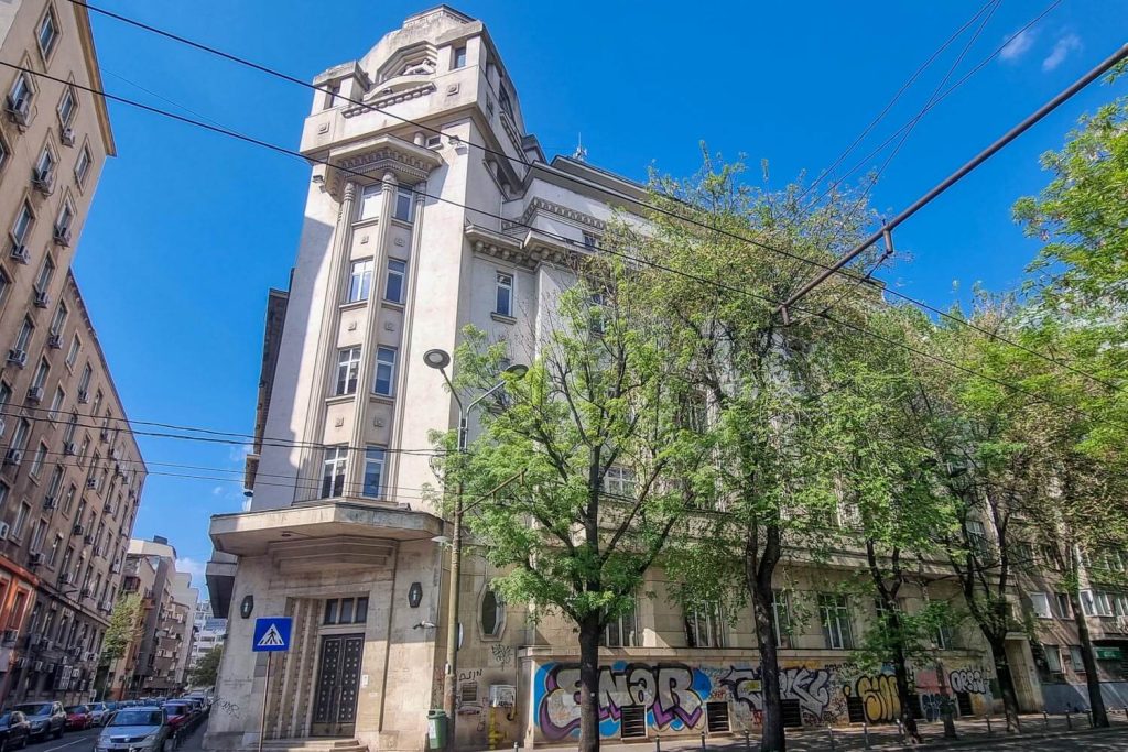 Palace Of The Social Insurance House Of Bucharest