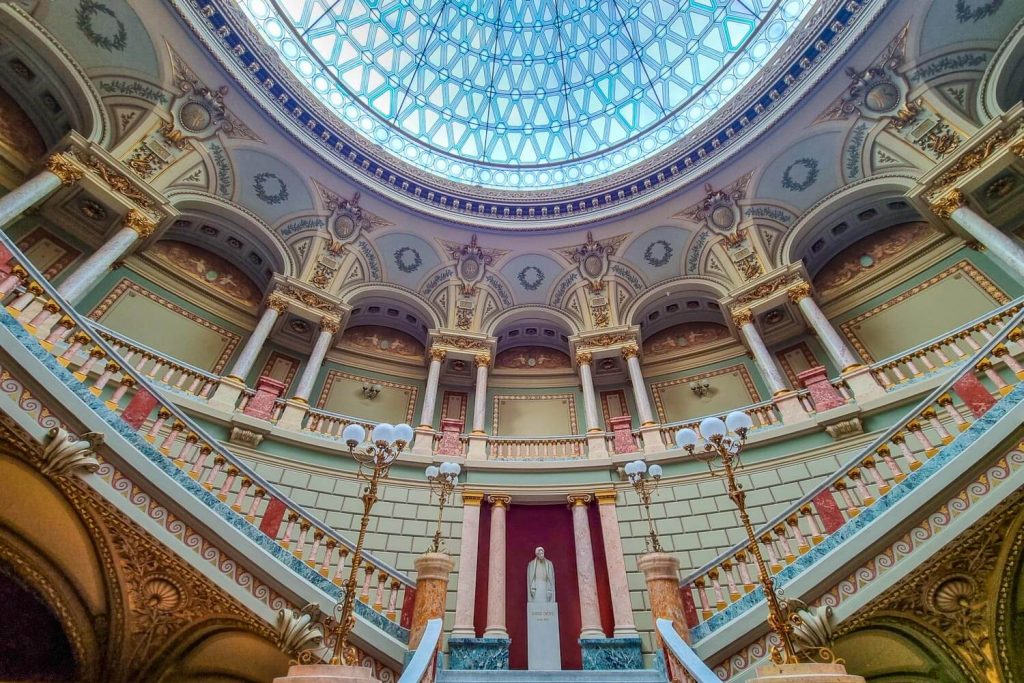Staircase of the Romanian Athenaeum