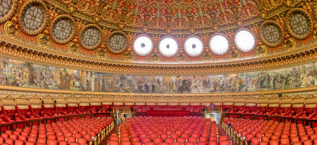 Seats in the Romanian Athenaeum