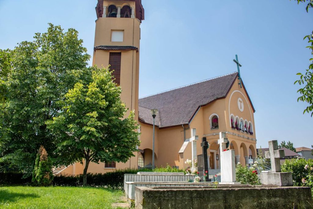 Graves at the Assumption Church Oradea