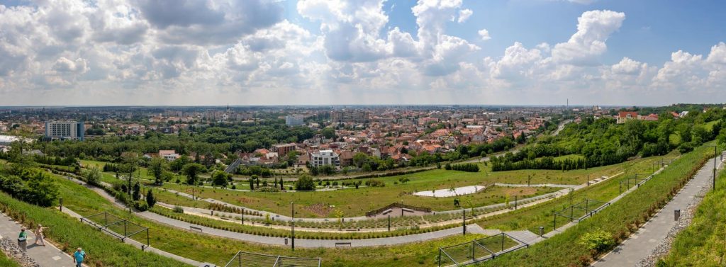 Panoramic view over Oradea