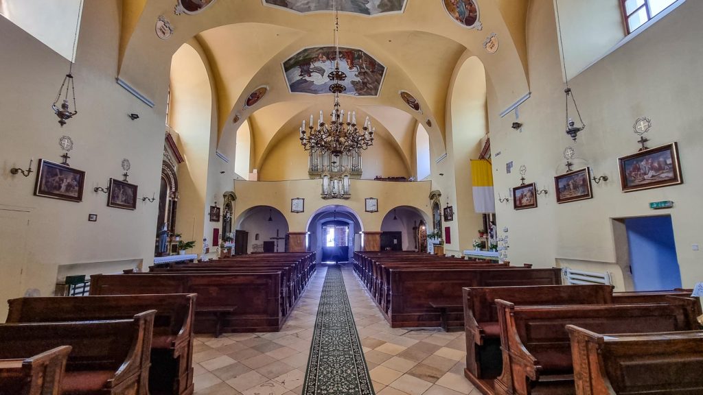 Interior of the Saint Ladislaus Church