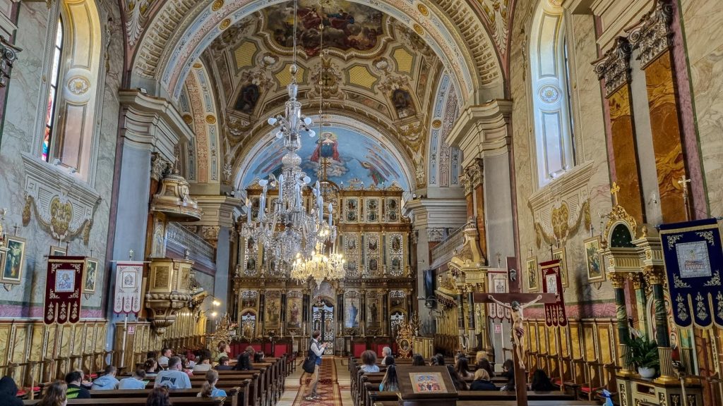 Interior of the Saint Nicholas Cathedral Oradea Interior of the Saint Nicholas Cathedral Oradea