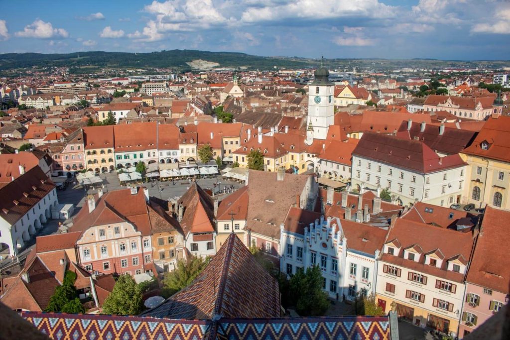 View from the Saint Mary Cathedral
