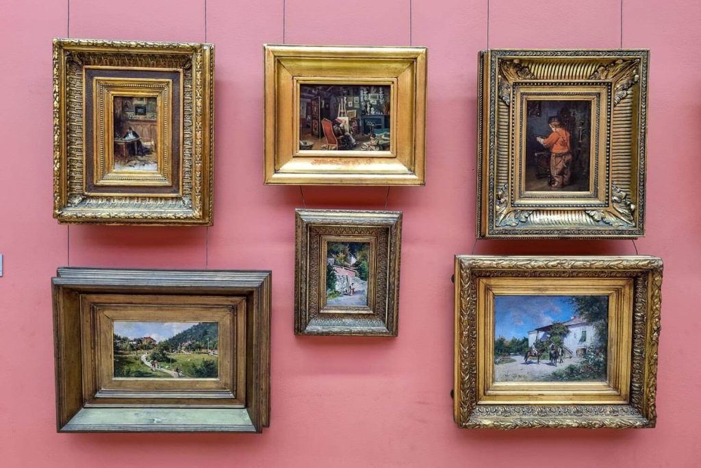 Paintings by Theodor Aman