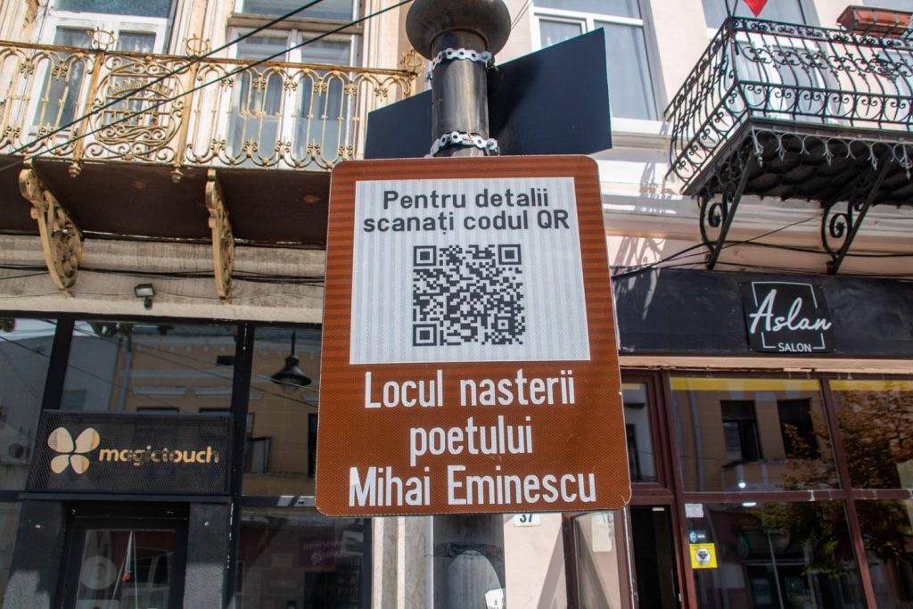 Birthplace of Poet Mihai Eminescu