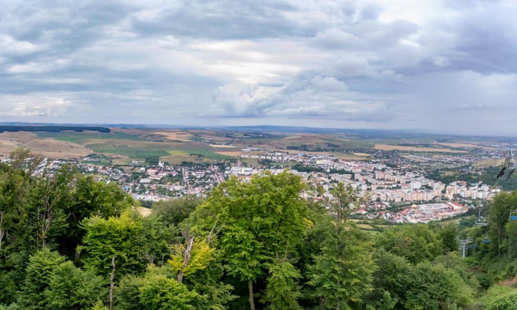 View from Cozla Mountain