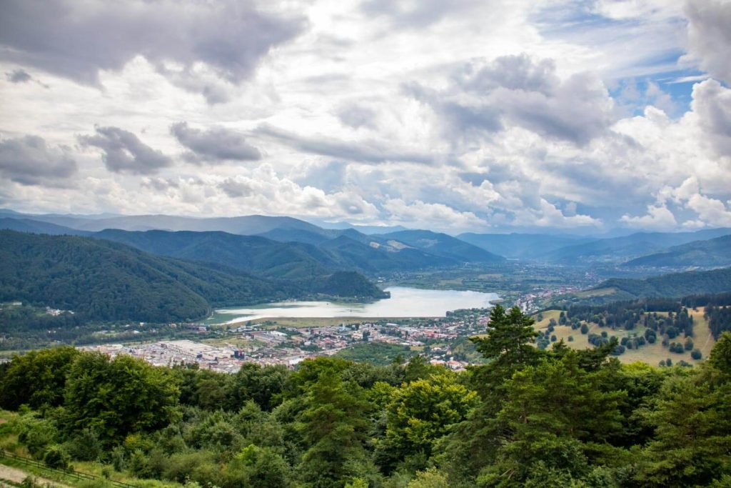 View from Cozla Mountain