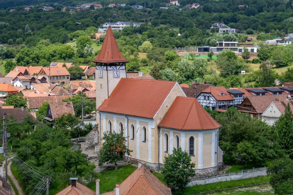 Evanghelical Church of Cisnădioara - Valley