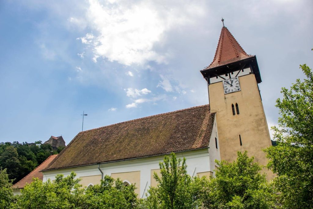 Evanghelical Church of Cisnădioara - Valley