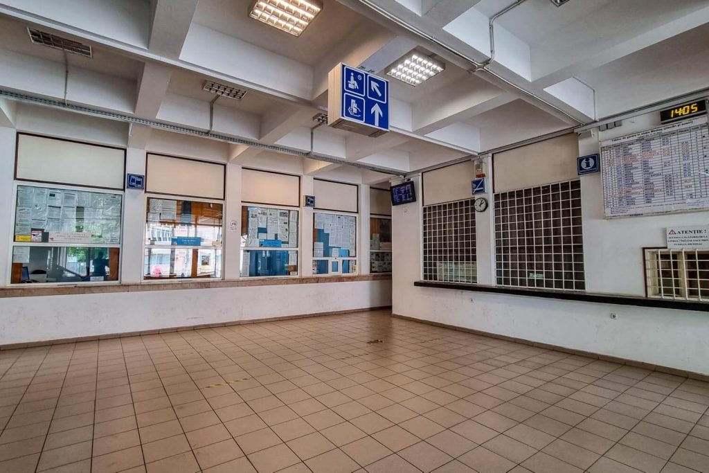 Mediaș Train Station