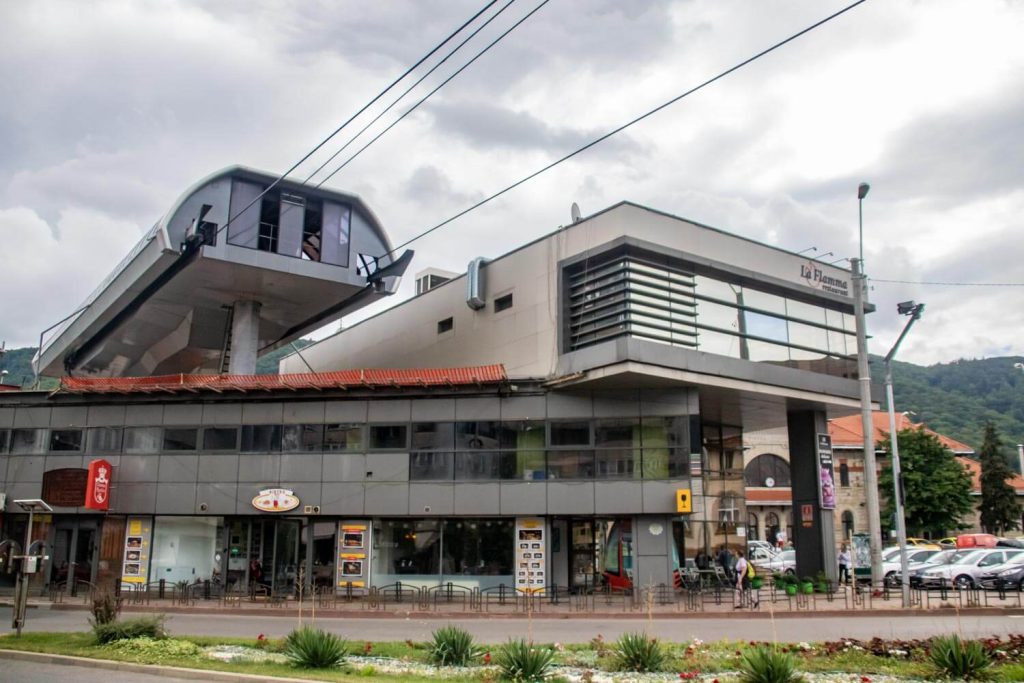 Cable car station