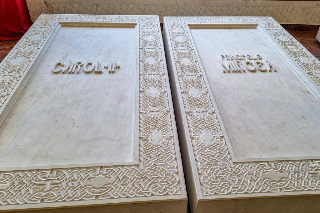 Tombs of King Carol II and Prince Mircea Tombs of King Carol II and Prince Mircea
