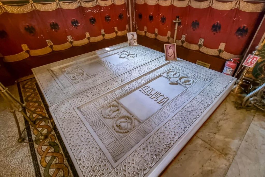 Tombs of King Carol I and Queen Elisabeth